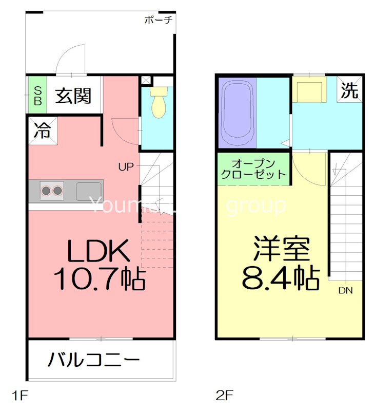 フォルストヴィラ鵠沼 間取り