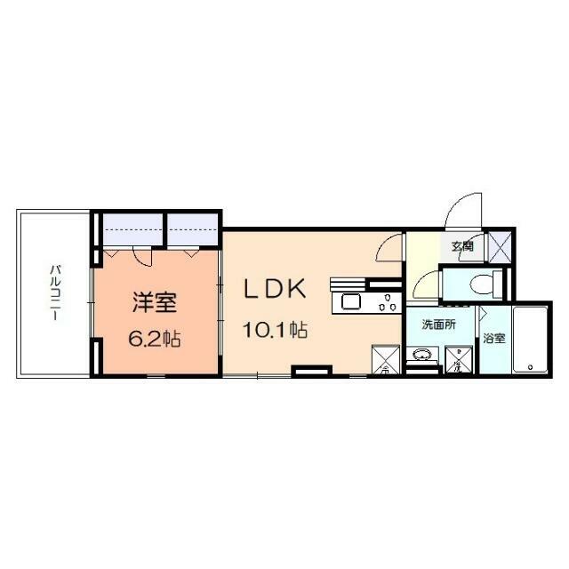 プランドールタナカ 302号室 間取り