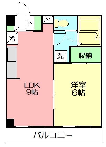 第3野本ビル 207号室 間取り