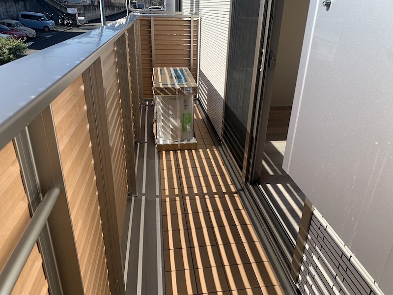 グレイスSHONAN ベランダ