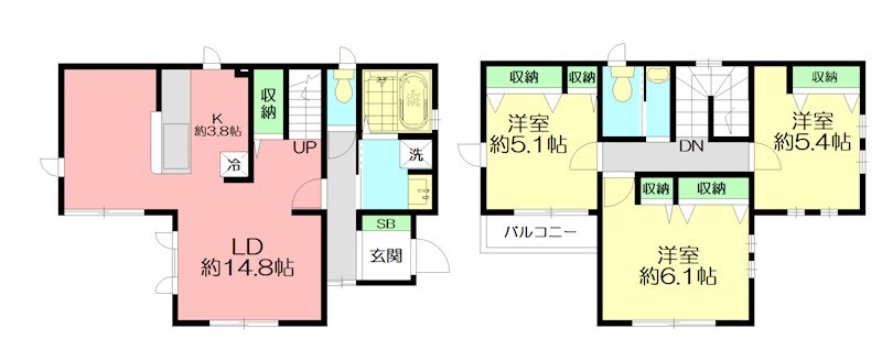 片瀬海岸３丁目戸建 間取り