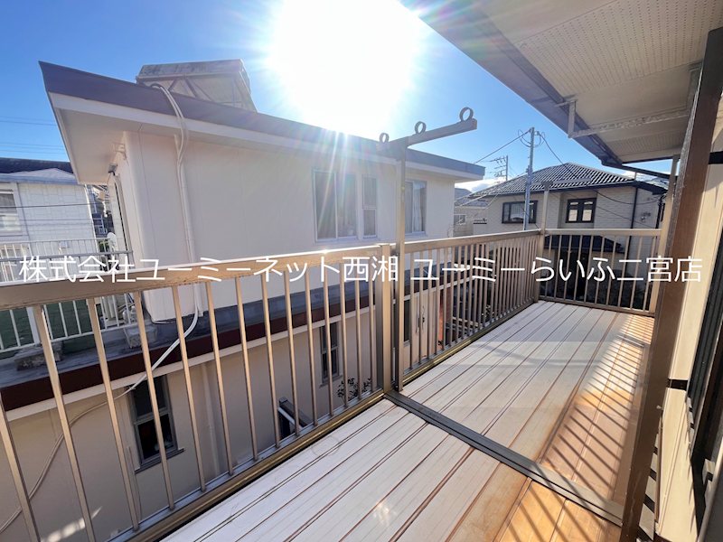 ひなたとそよ風のマーレ ベランダ