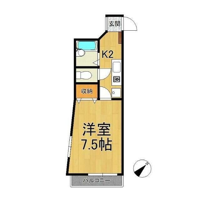 ＥＭＰＲＥＳＳ 503号室 間取り