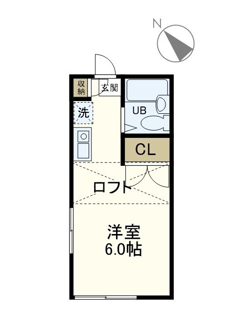 ピュア戸塚 201号室 間取り