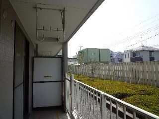 レジデンス２１ ベランダ