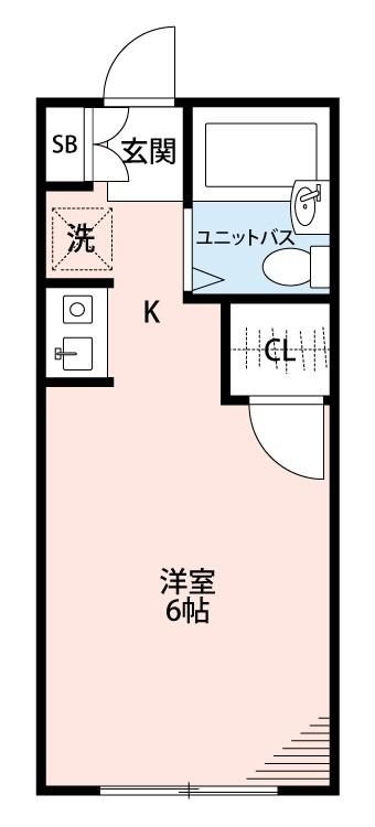 シャ・ノアール 112号室 間取り