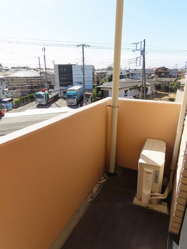 エクレールアクシス   ベランダ