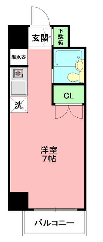 リアライズ伊勢原 405号室 間取り