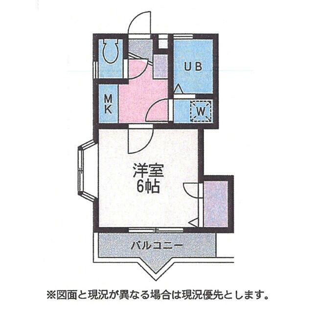 プリモカーサ 105号室 間取り