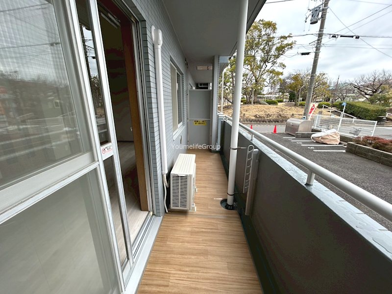 ラ・メール弥勒寺 ベランダ