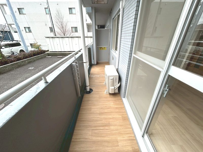 ラ・メール弥勒寺 ベランダ