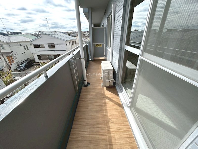 ラ・メール弥勒寺 ベランダ