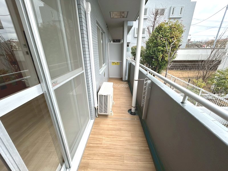 ラ・メール弥勒寺 ベランダ