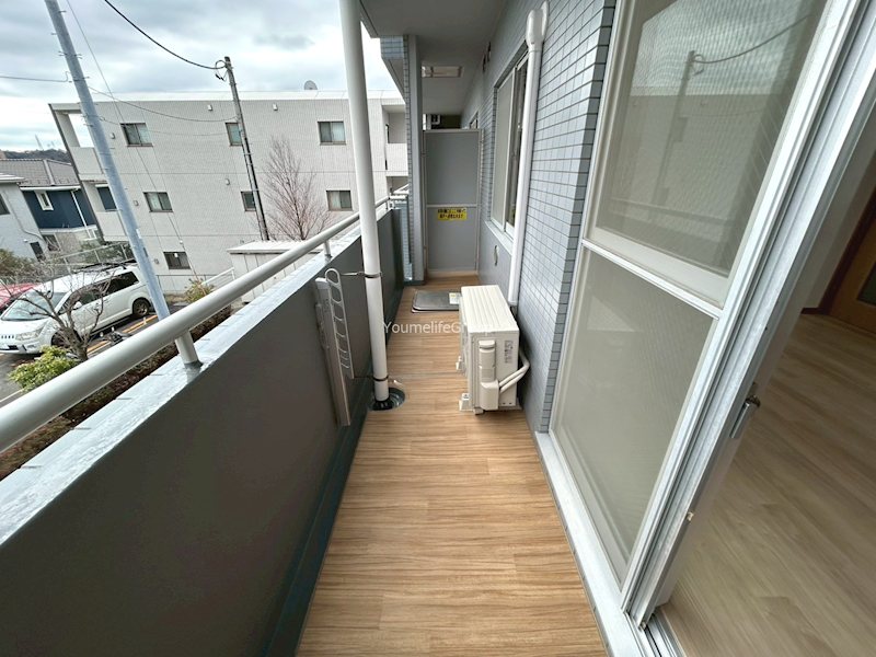 ラ・メール弥勒寺 ベランダ