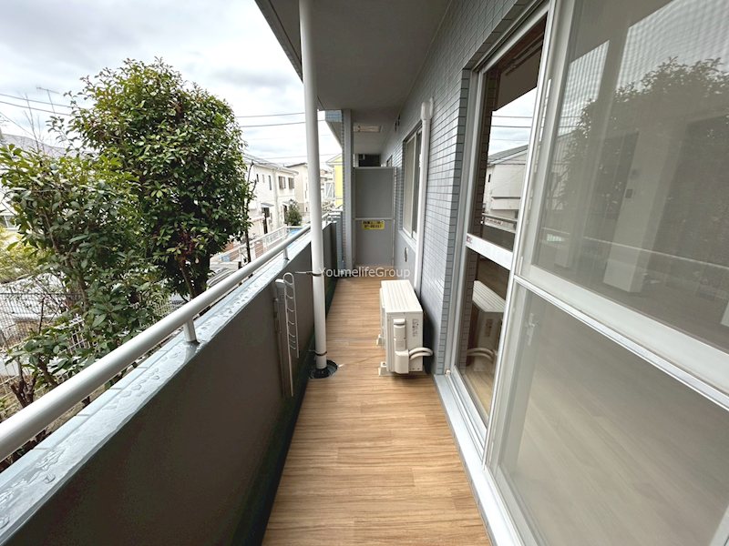 ラ・メール弥勒寺 ベランダ