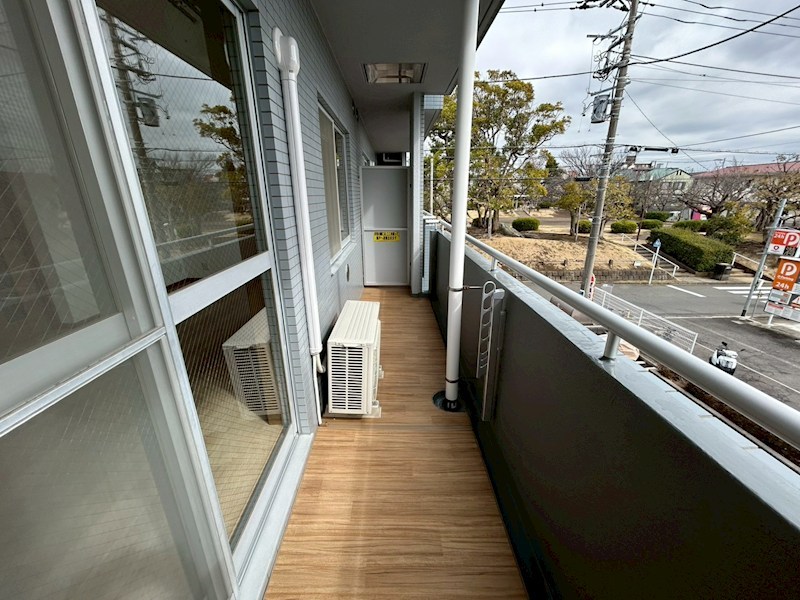 ラ・メール弥勒寺 ベランダ