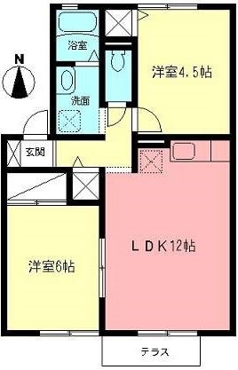 ＣＡＳＡ２１ 202号室 間取り