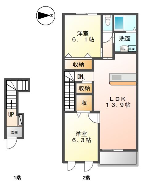 グリーンハイツ 間取り