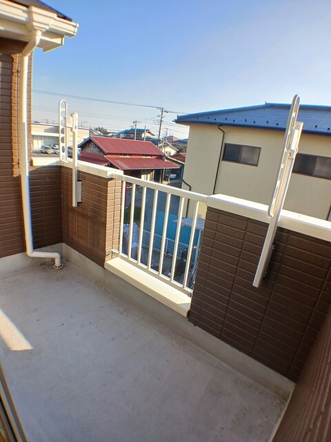 シャン・ド・フルール ベランダ