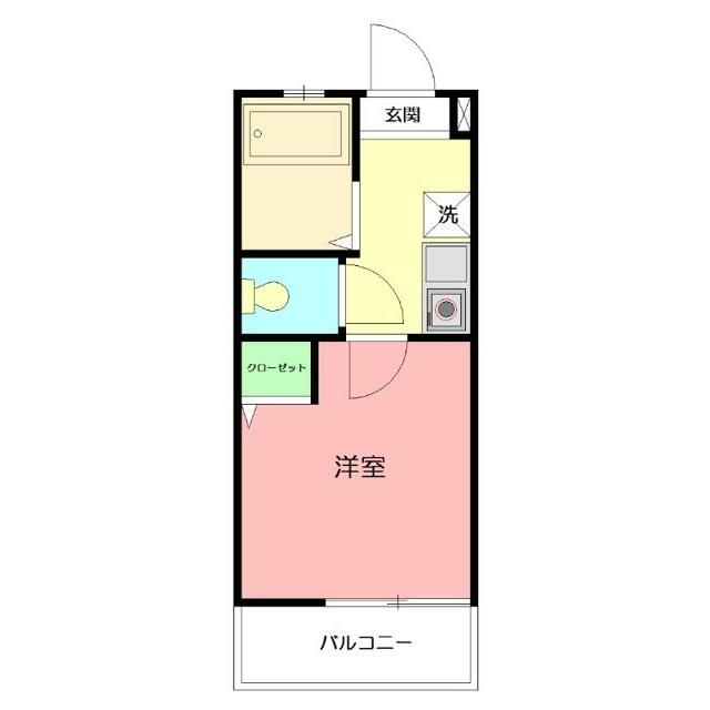 ビーズ湘南 103号室 間取り