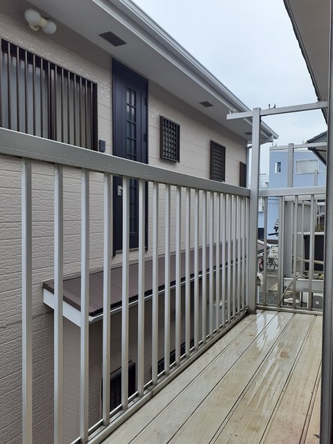 平成ハイツ ベランダ