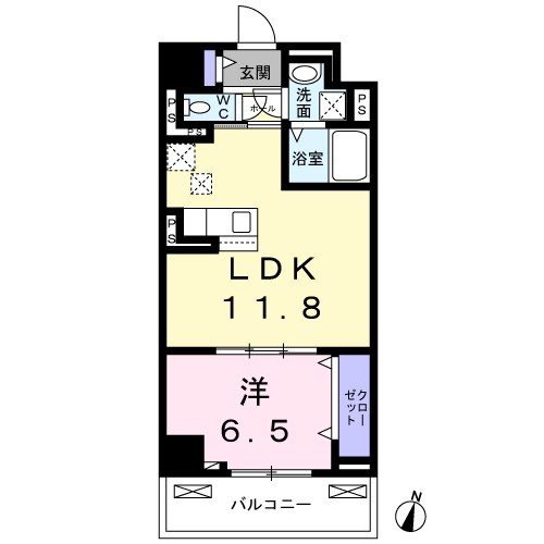 ブリーズ・アビタシオン 202号室 間取り