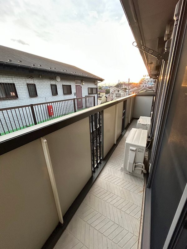 ピーチガーデン ベランダ