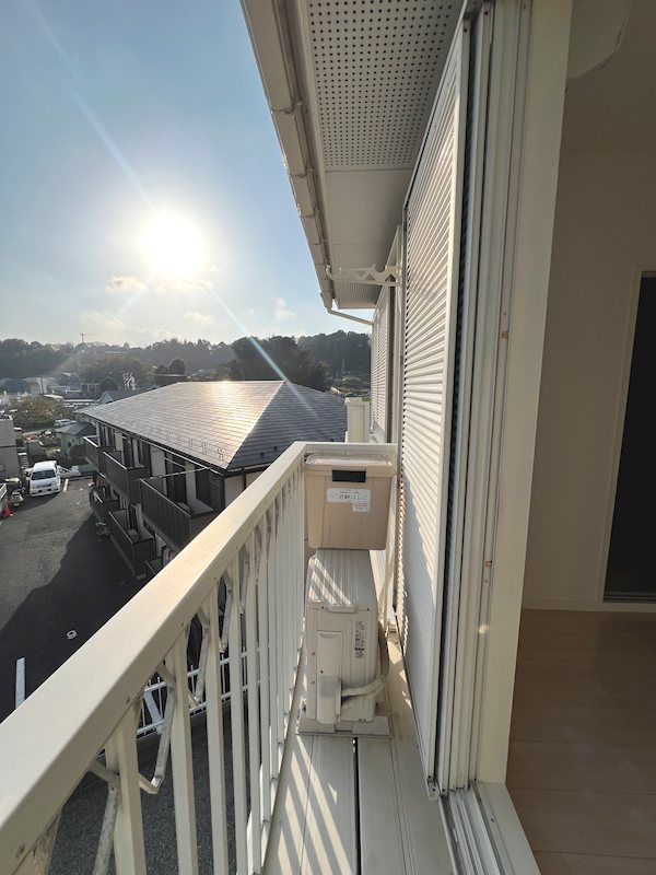 シャレー原宿C棟 ベランダ