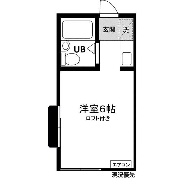 メゾンＭ＆Ｋ 1F号室 間取り