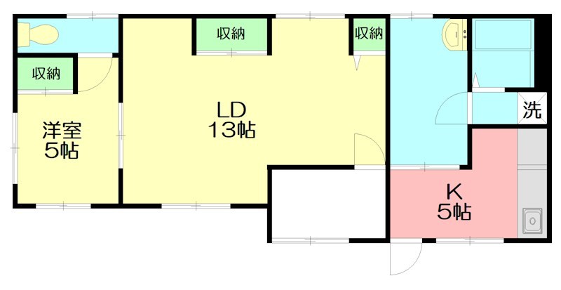 横浜元町ガーデン吉田町貸家 間取り