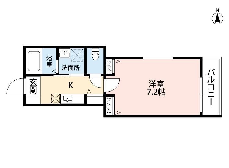 ルミエールいずみ中央 301号室 間取り