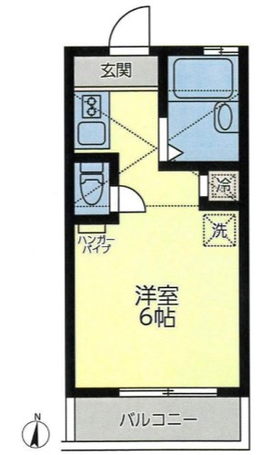 プラスワンヒルズ 202号室 間取り