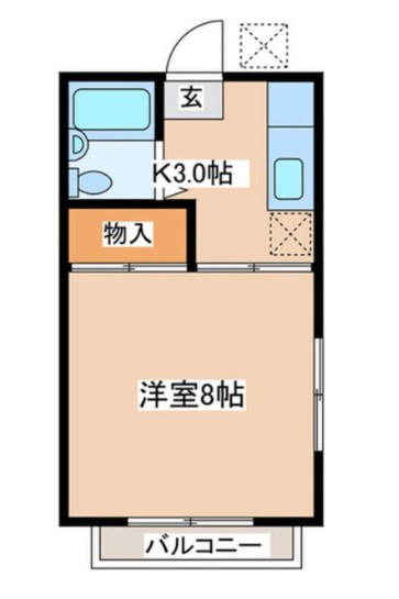 ハイツウメダ 間取り