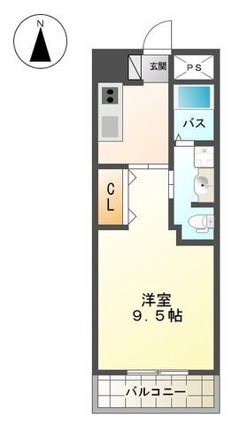 ヴィーナス（Venus） 0103号室 間取り