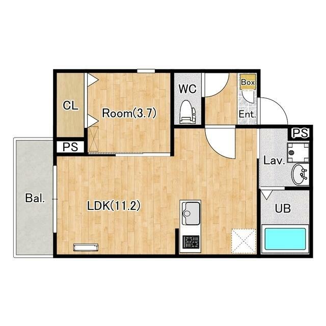 (仮称)ジーメゾン伊勢原シトラス 0201号室 間取り