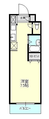 チェリーメゾン湘南 303号室 間取り