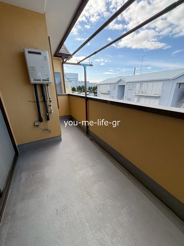 市川ハイツ３ ベランダ