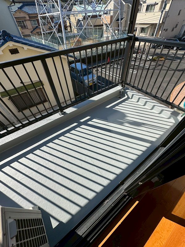 扇町貸家 ベランダ