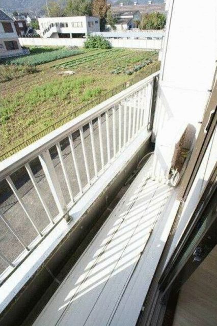 英白根コーポ ベランダ