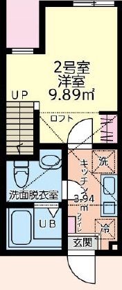 ブリックス本厚木 102号室 間取り