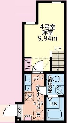 ブリックス本厚木 204号室 間取り