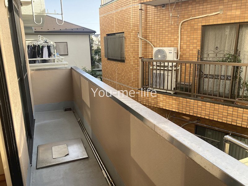 安藤ビル ベランダ