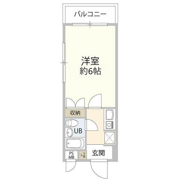 セントヒルズ桜ケ丘(0005595) 2F号室 間取り