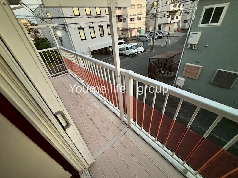 リーフハイツ中原Ⅱ ベランダ