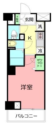 N-StageFujisawa 503号室 間取り