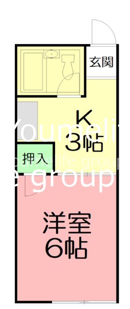 ガーデンプレイス 202号室 間取り