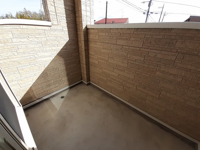 カーサセリシェールＢ ベランダ