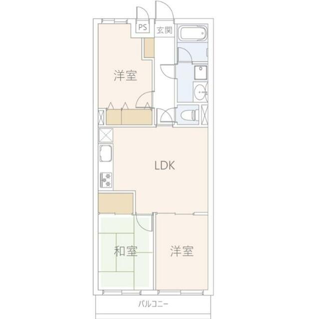 クリオ辻堂参番館 304号室 間取り