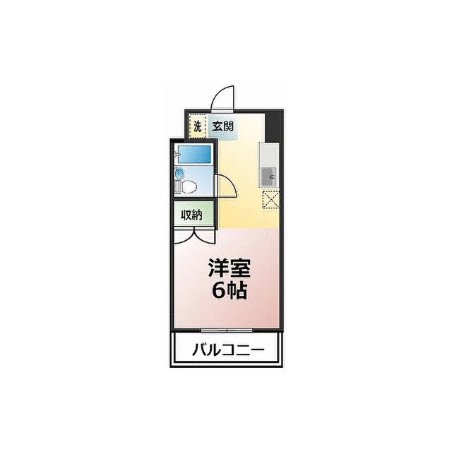 アルビオンシティ厚木 401号室 間取り