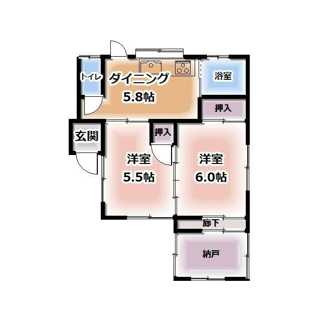 徳延戸建 間取り